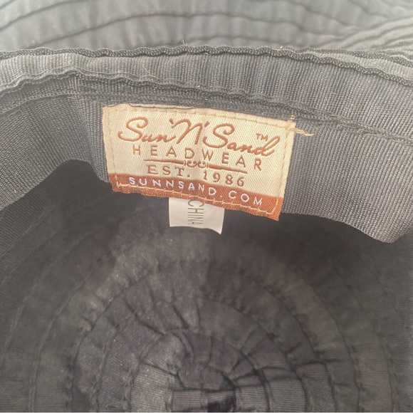 Sun N Sand Beach super wide large hat - Picture 3 of 6